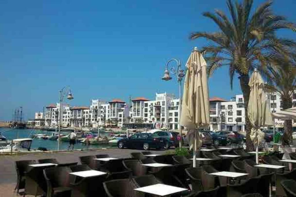 Marina Agadir Appartement Standing 90M2 + Piscine Exterior foto