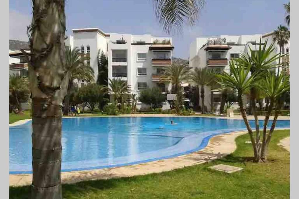 Marina Agadir Appartement Standing 90M2 + Piscine Exterior foto